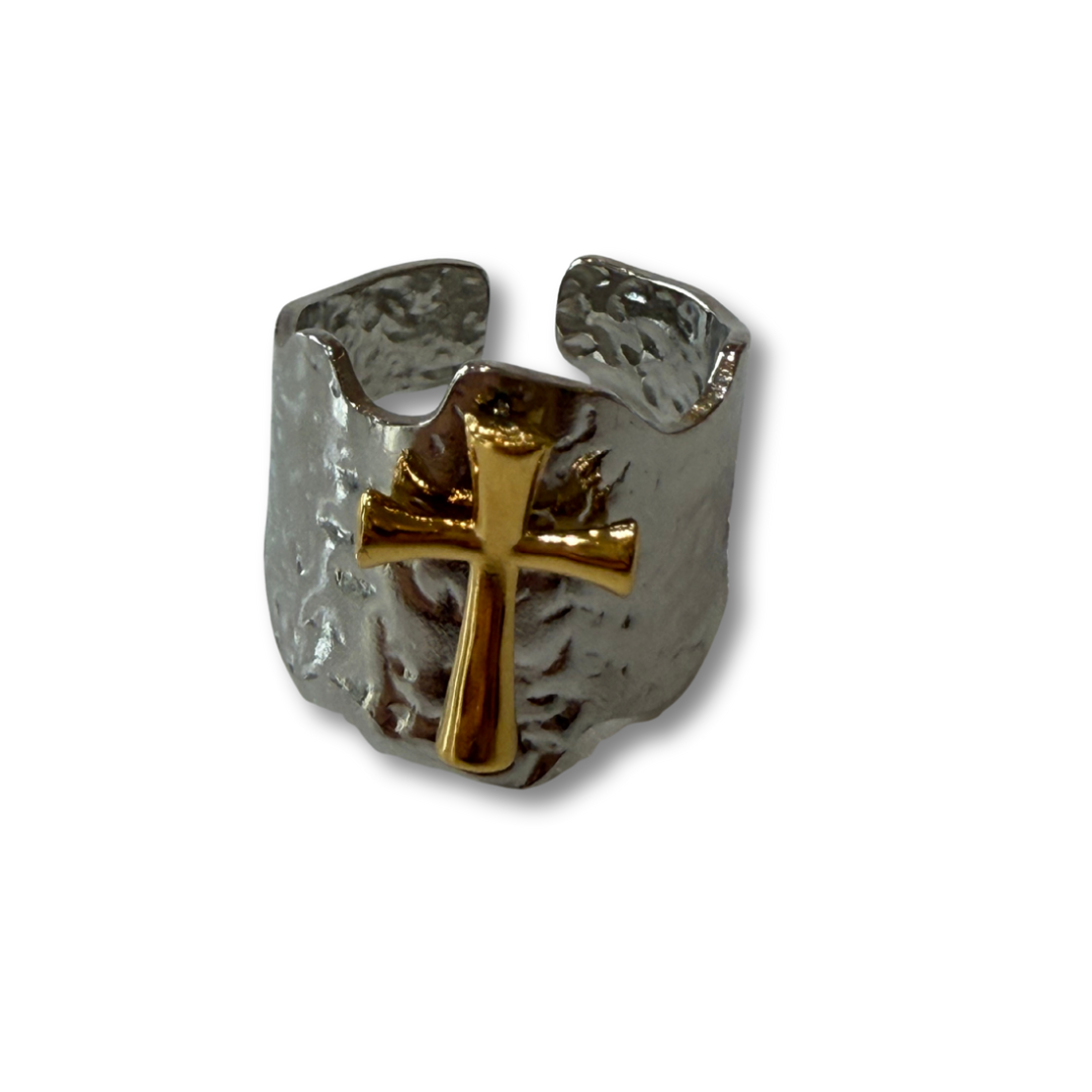 Anillo Troya cruz