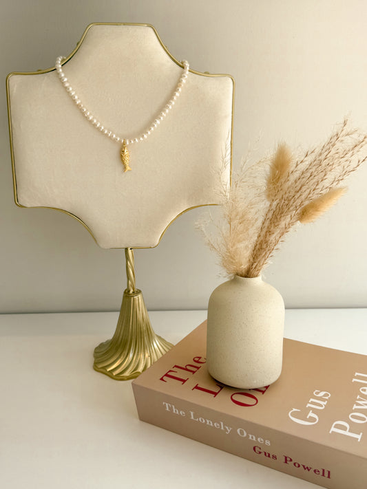 Collar Perla Salada Marino