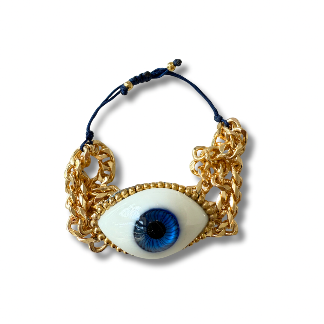 Pulsera ojo real