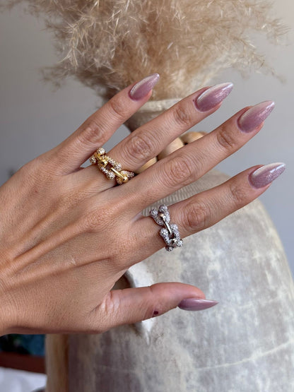 Anillo Tiffany sparkle