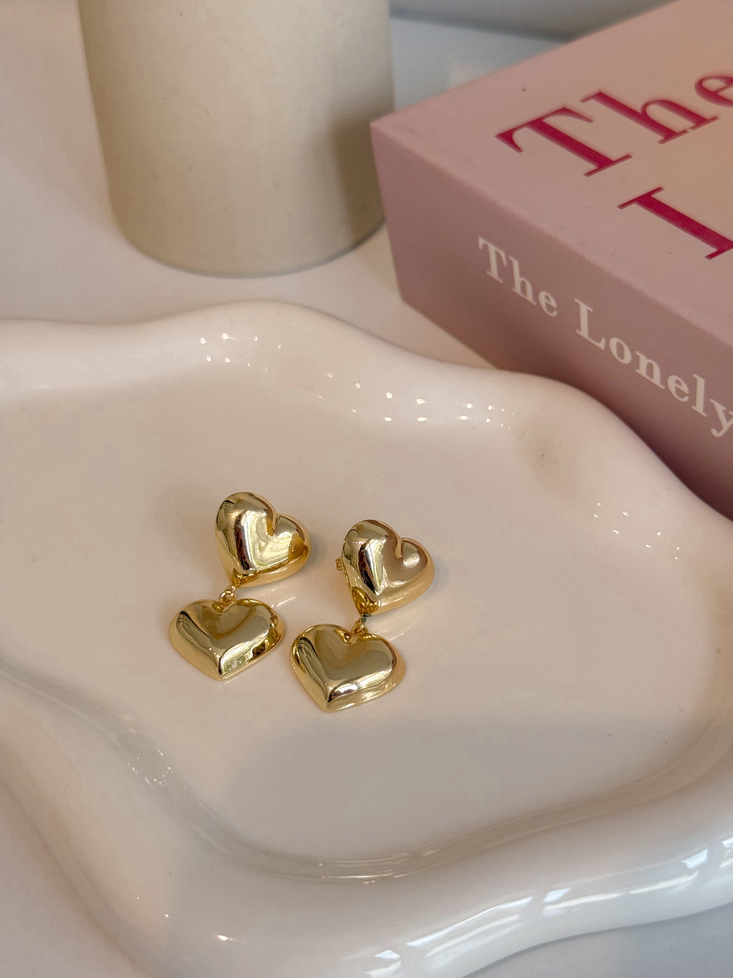 Aretes Barbara Corazon