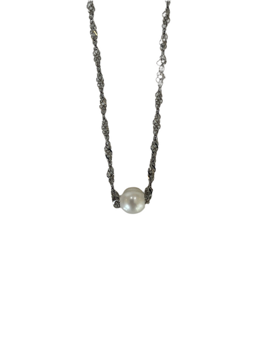 Collar Bolita Perla