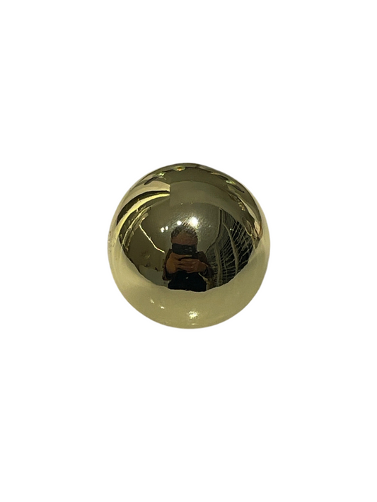 Anillo Dots bola Dorado