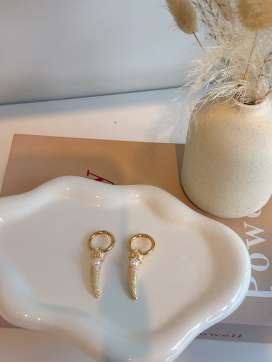 Aretes Cuerno Boho