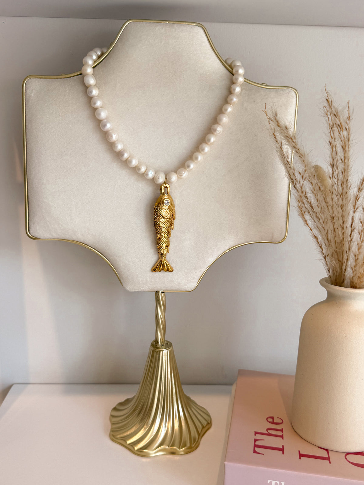 Collar Pez Perla