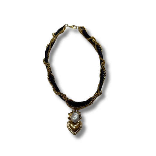 Collar Ángela sagrado corazón