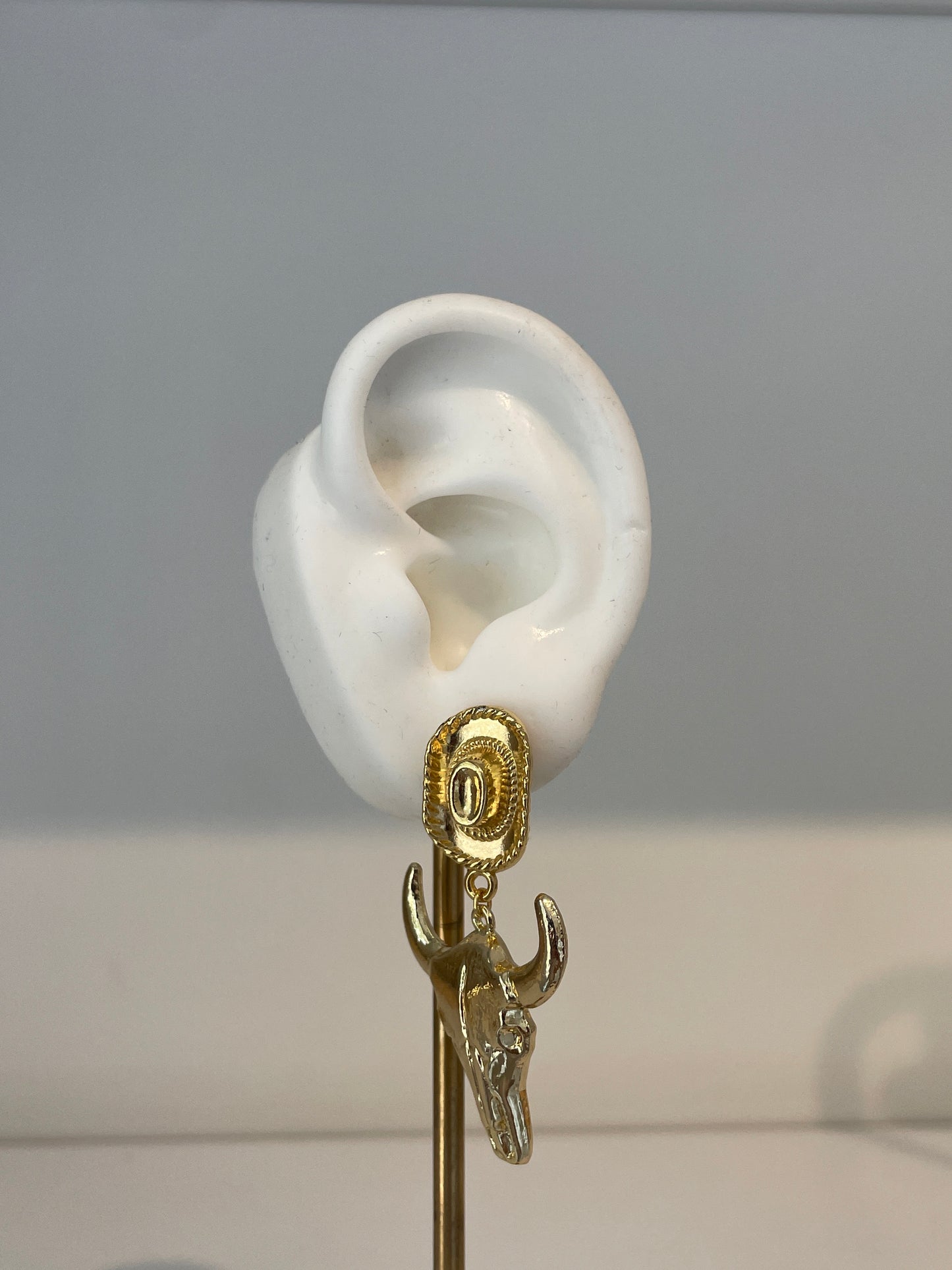 Aretes Toro Y Sombrero