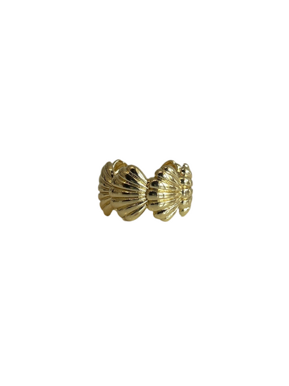 Anillo Conchitas Dorada