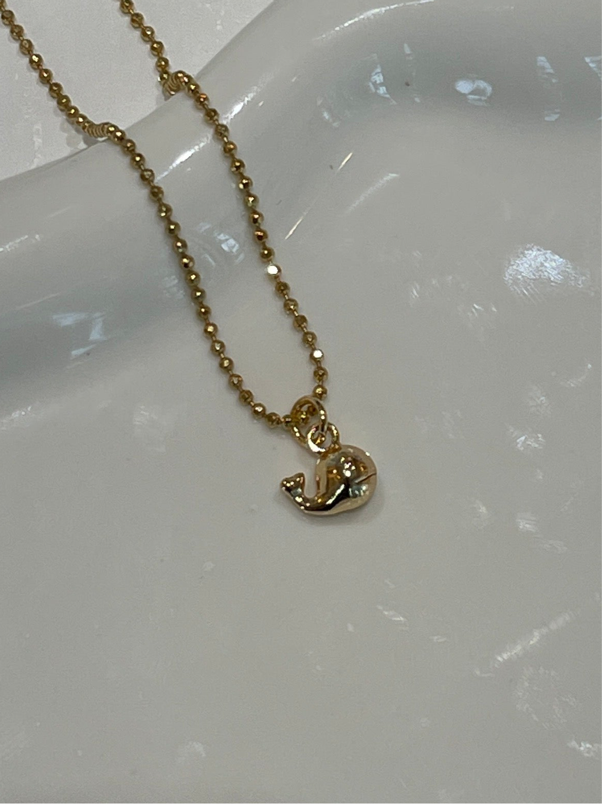 Collar Ballenita Dorada