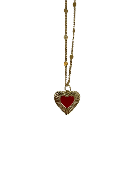 Collar Corazón Milagro Petite