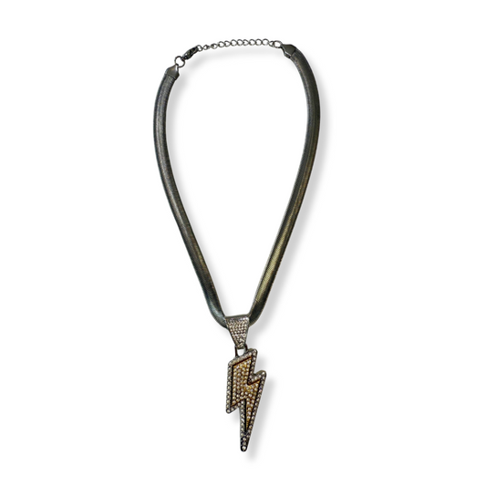 Collar Rayo Planchado Bicolor