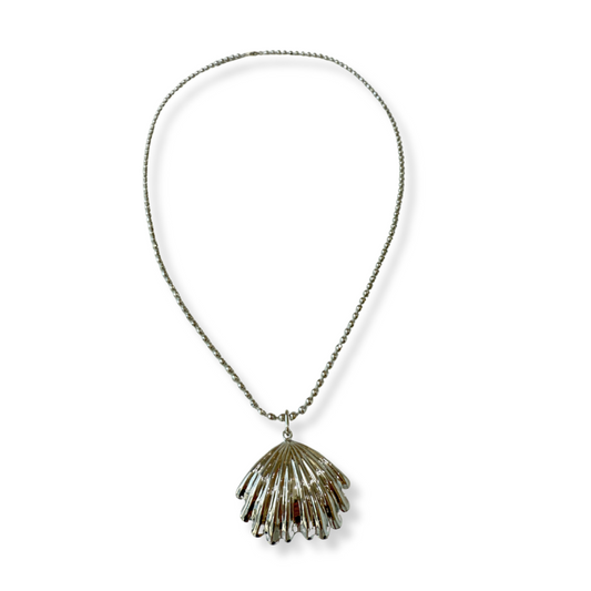 Collar tulum concha plata
