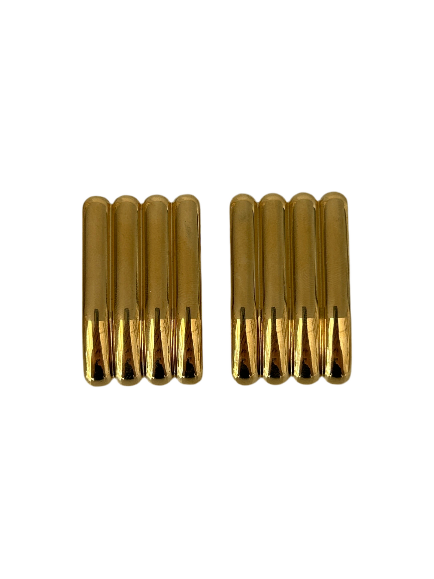 Aretes Palitos Dorados
