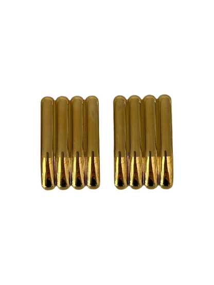 Aretes Palitos Dorados