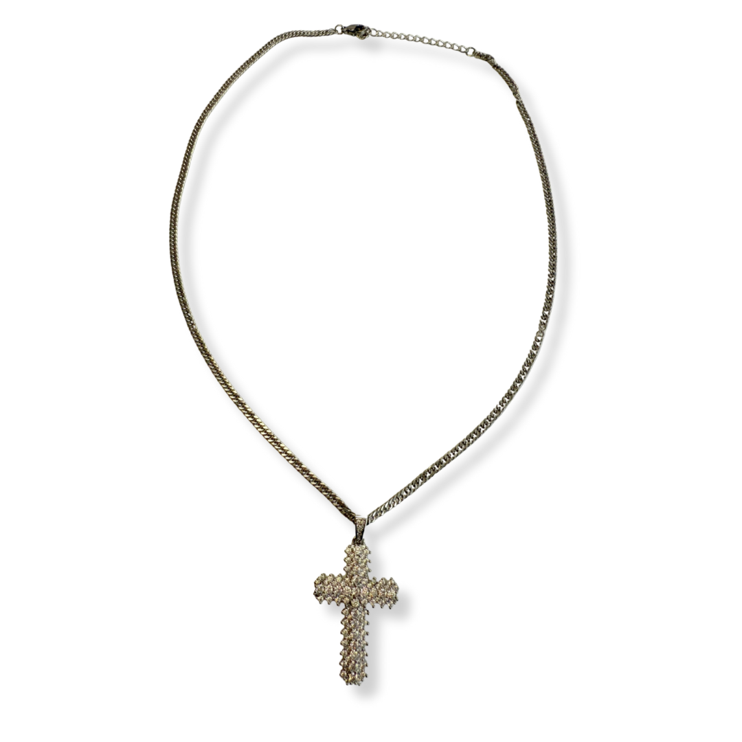 Collar Cruz Brillos