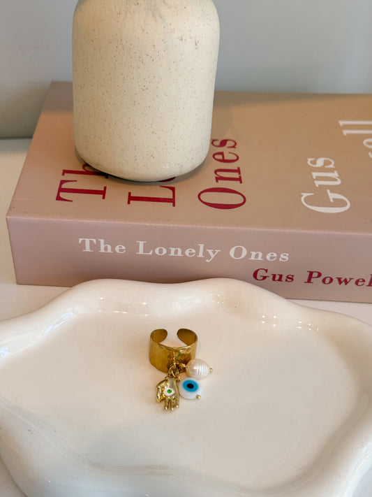 Anillo Hamsa  Protector