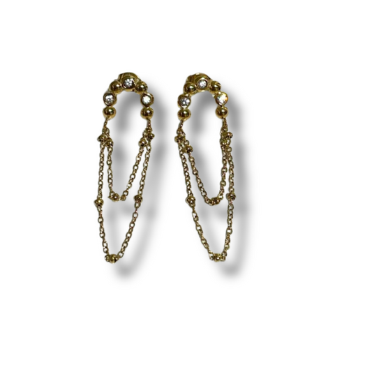 Aretes Golden Ring
