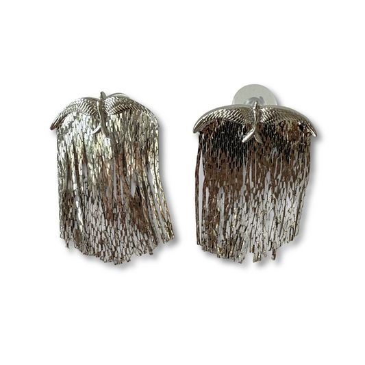 Aretes pájaros tiras