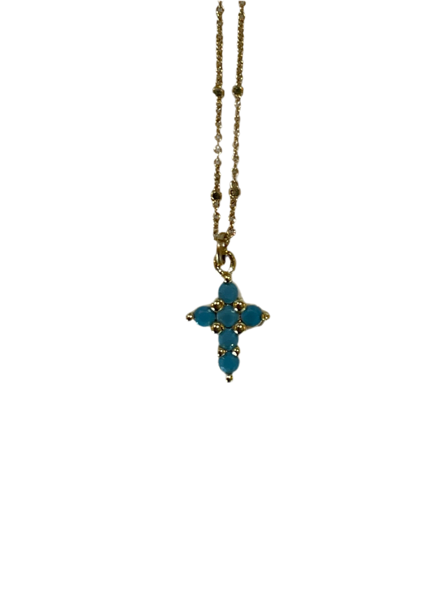 Collar Cruz Azul Petite