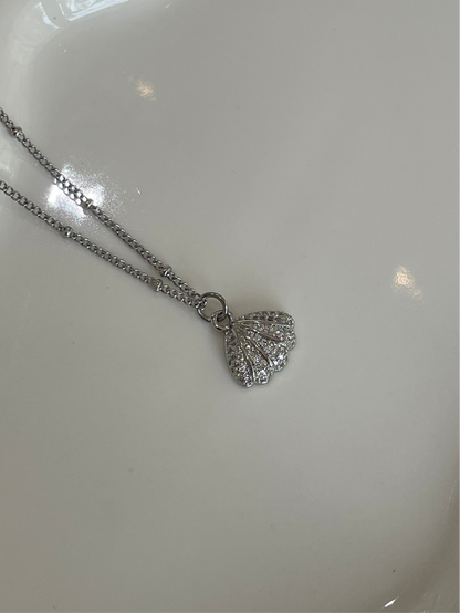 Collar Conchita Plateado