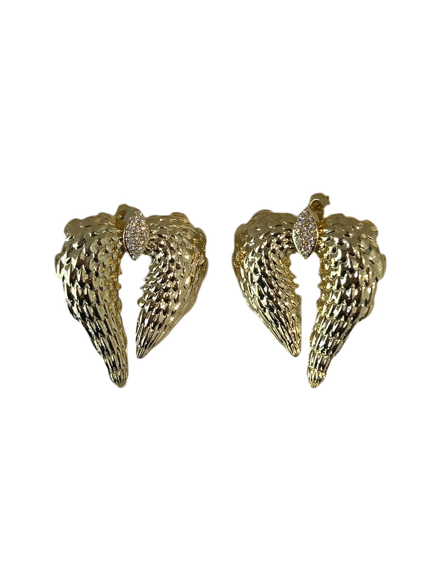 Aretes Ángel Gold