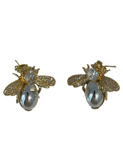 Aretes Bee Dorados