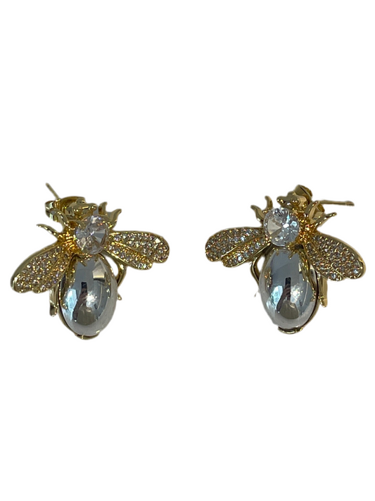 Aretes Bee Dorados