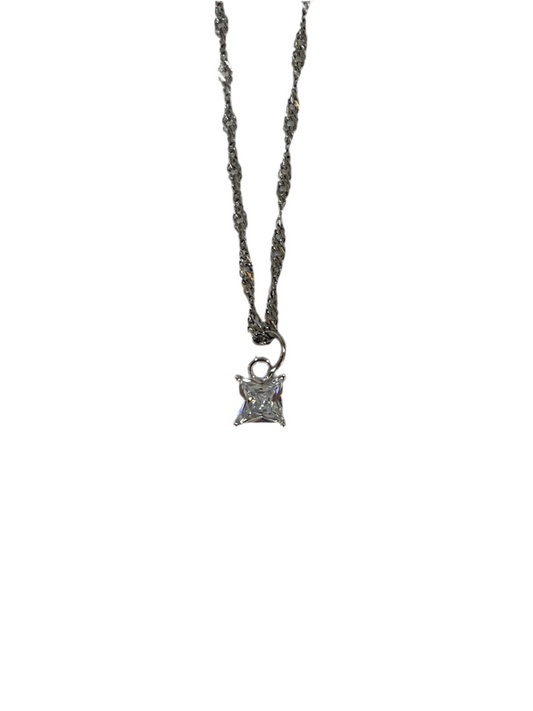 Collar Square Silver