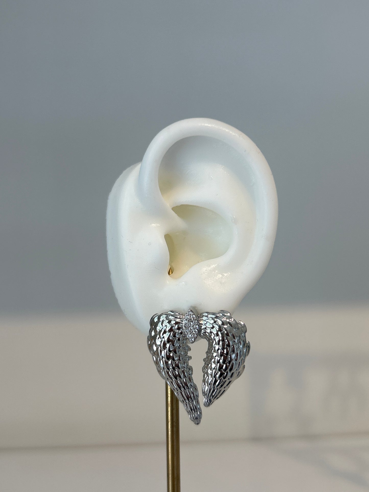 Aretes Ángel Silver