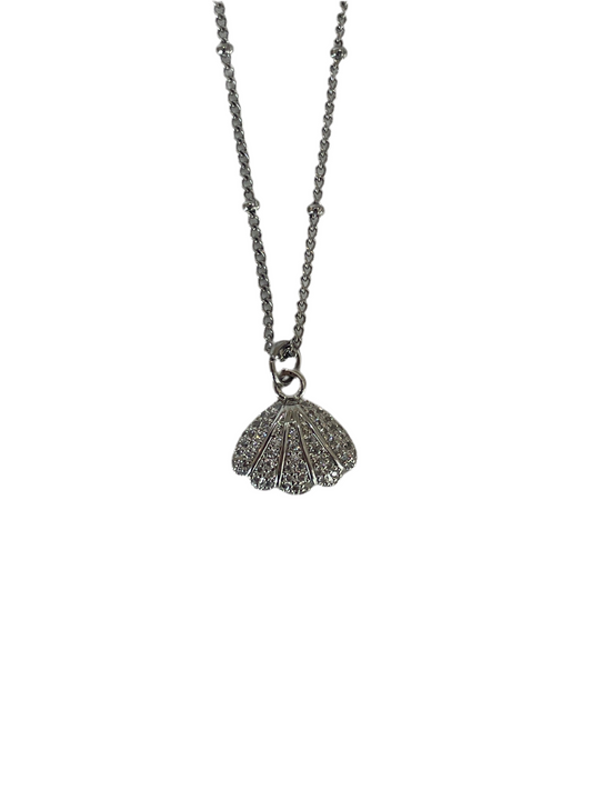 Collar Conchita Plateado