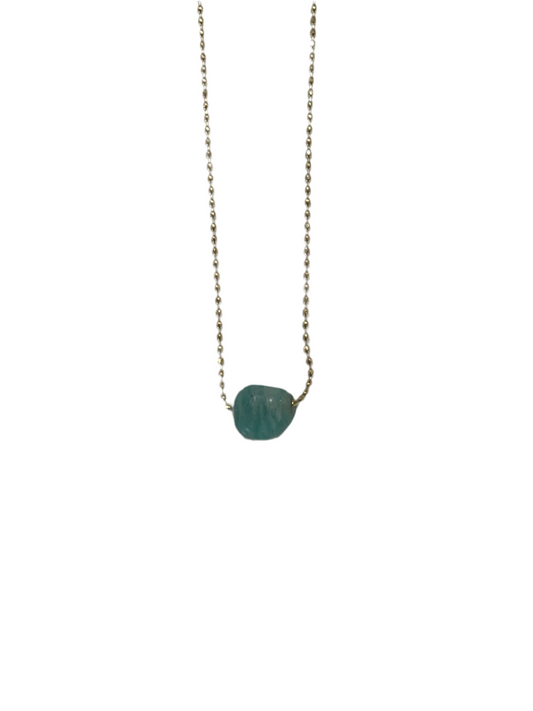 Collar Green Stone