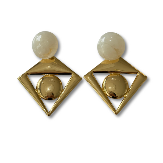 Aretes triángulo XL