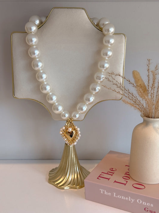 Collar Mega Ariana Corazón