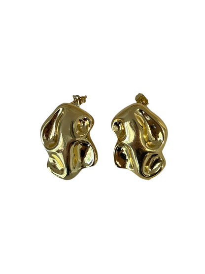 Aretes Gemstones Gold