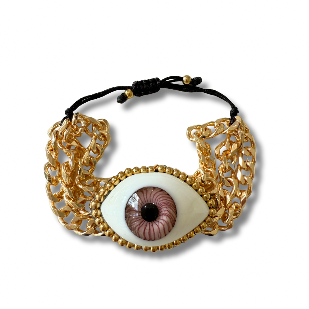 Pulsera ojo real