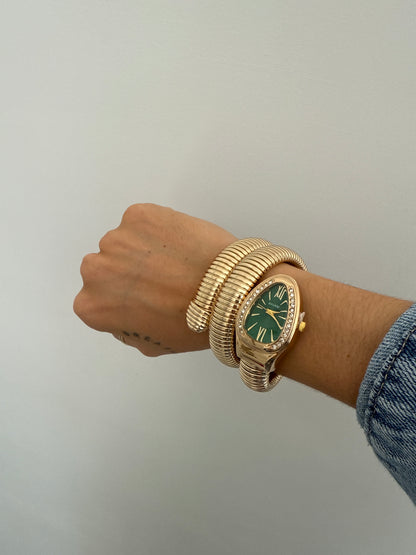 Pulsera Reloj Serpiente