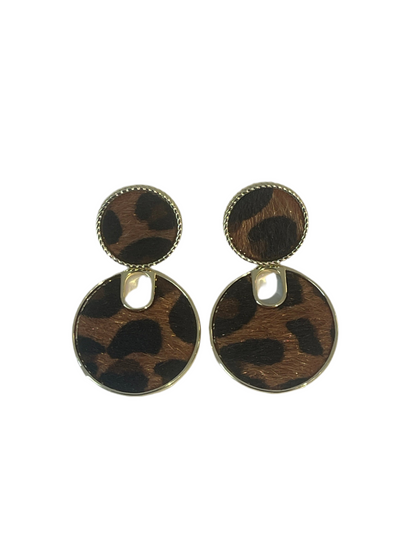 Aretes Animal Print