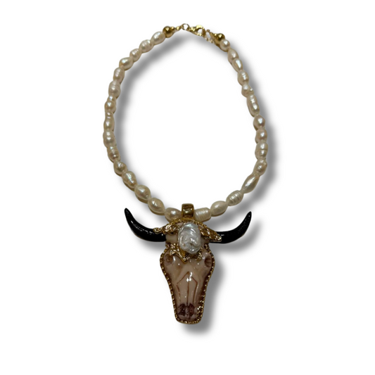 Collar Carin toro negro
