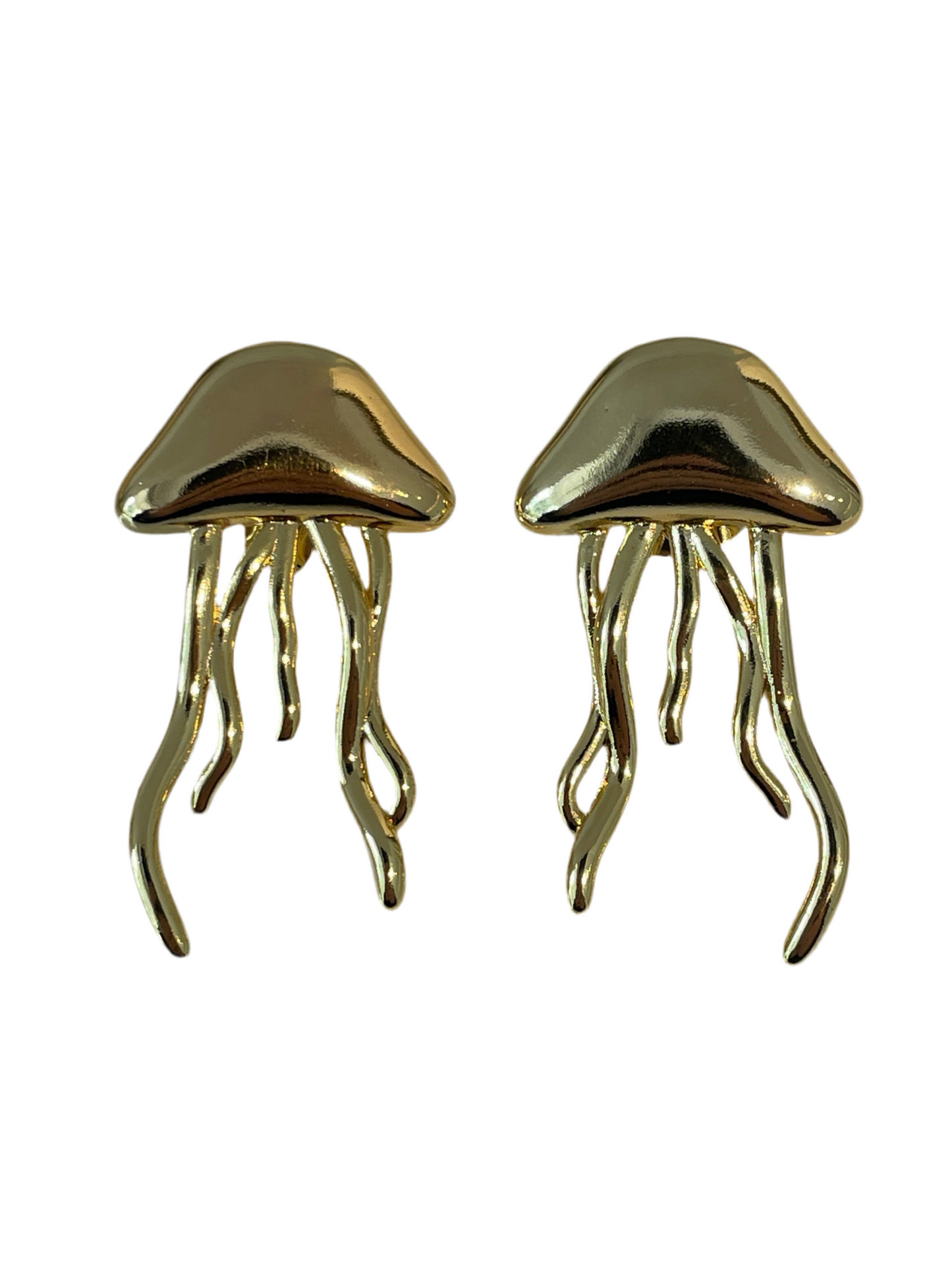 Aretes Medusa Dorados