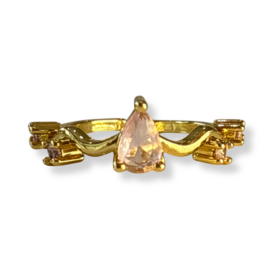 Anillo petite princess dorado