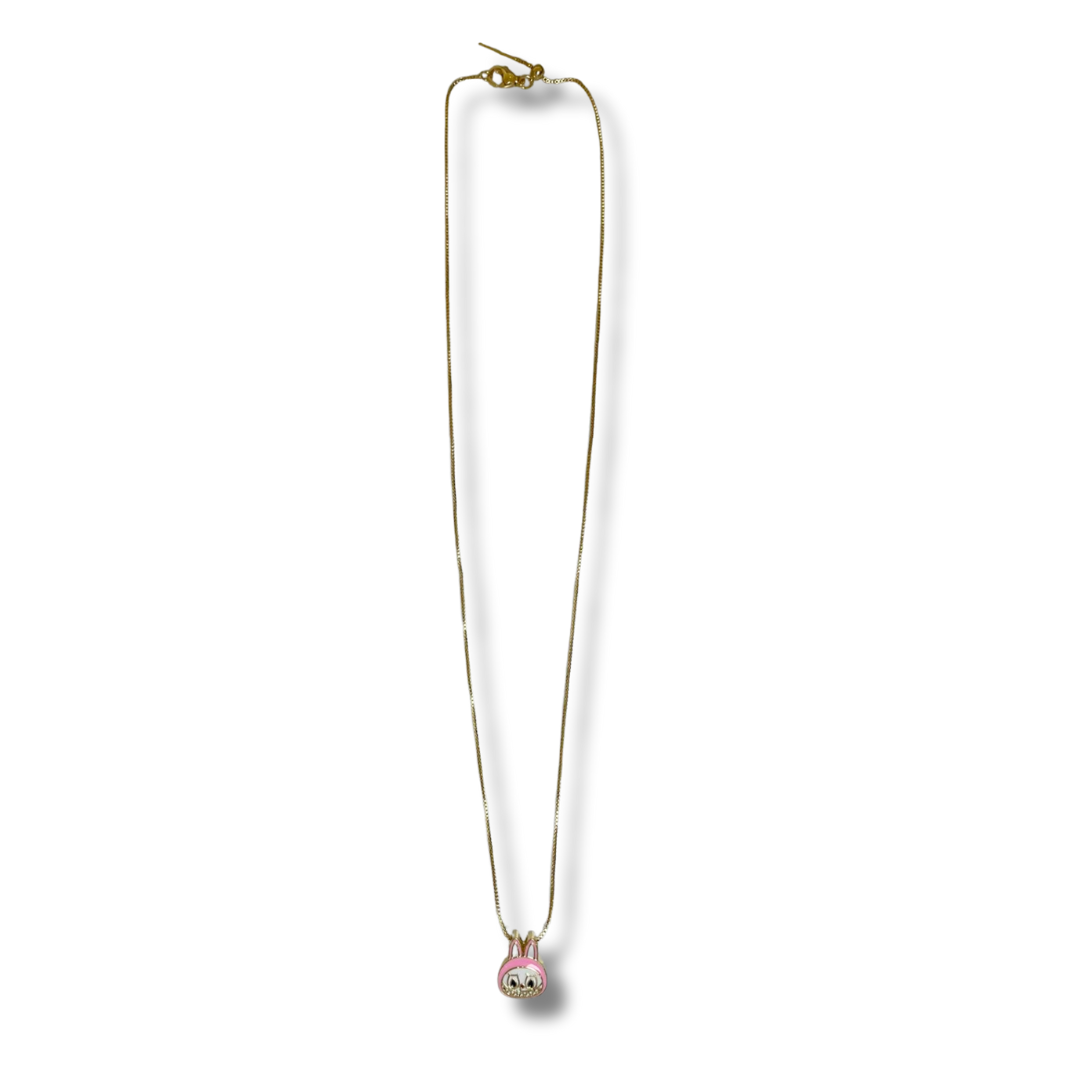 Collar Labubu Rosa