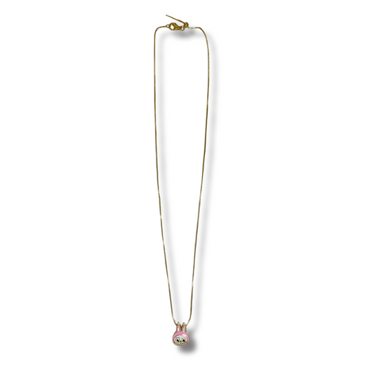Collar Labubu Rosa
