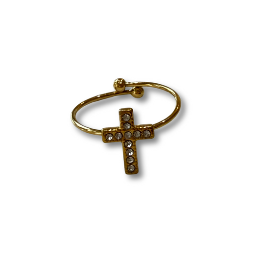 Anillo Cruz petite