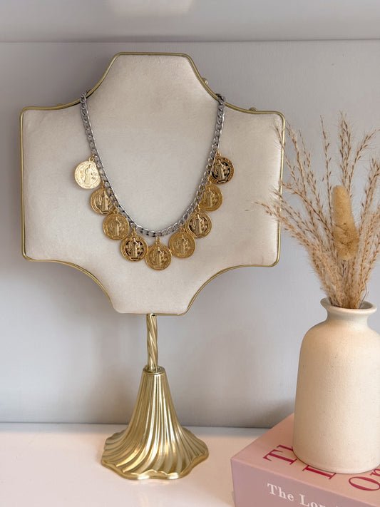Collar San Benito Monedas