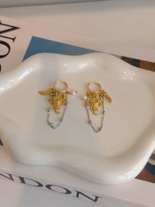 Aretes Elefante Constanza