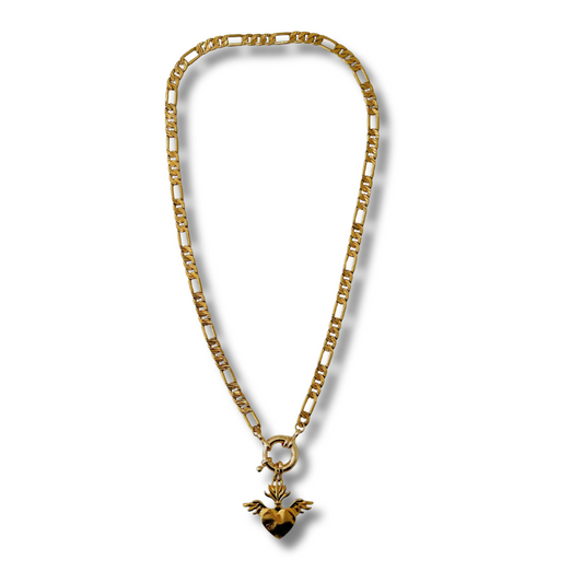 Collar Corazón Alas