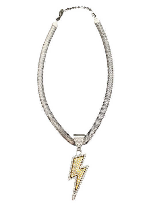 Collar Rayo Planchado Bicolor