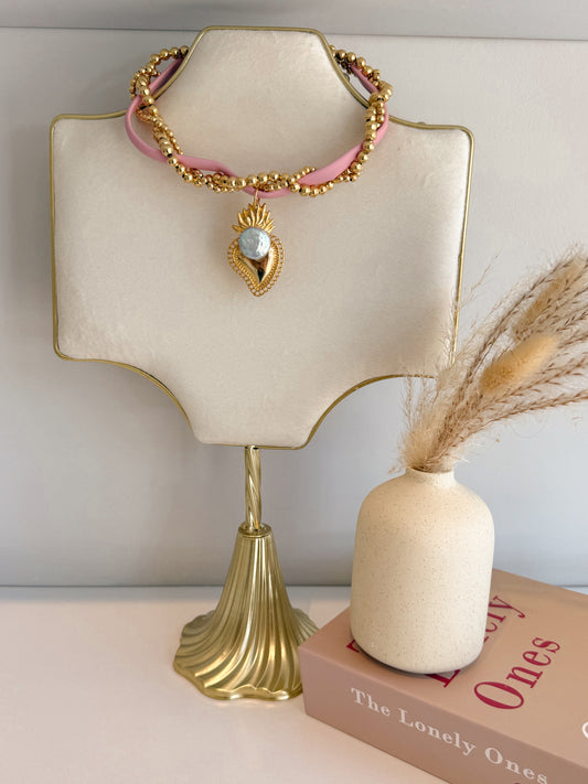 Trenzado Morado corazón