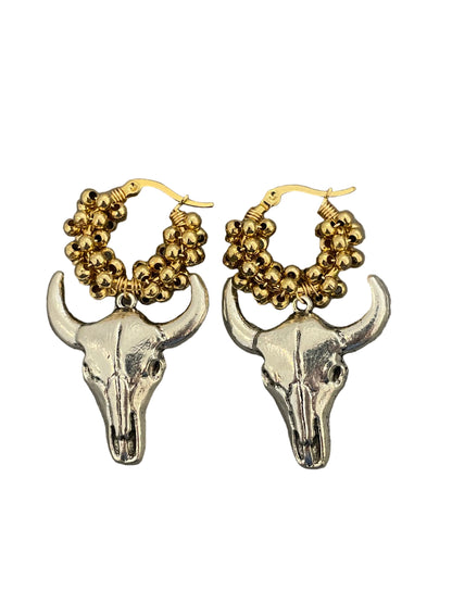 Aretes Toro Bicolor