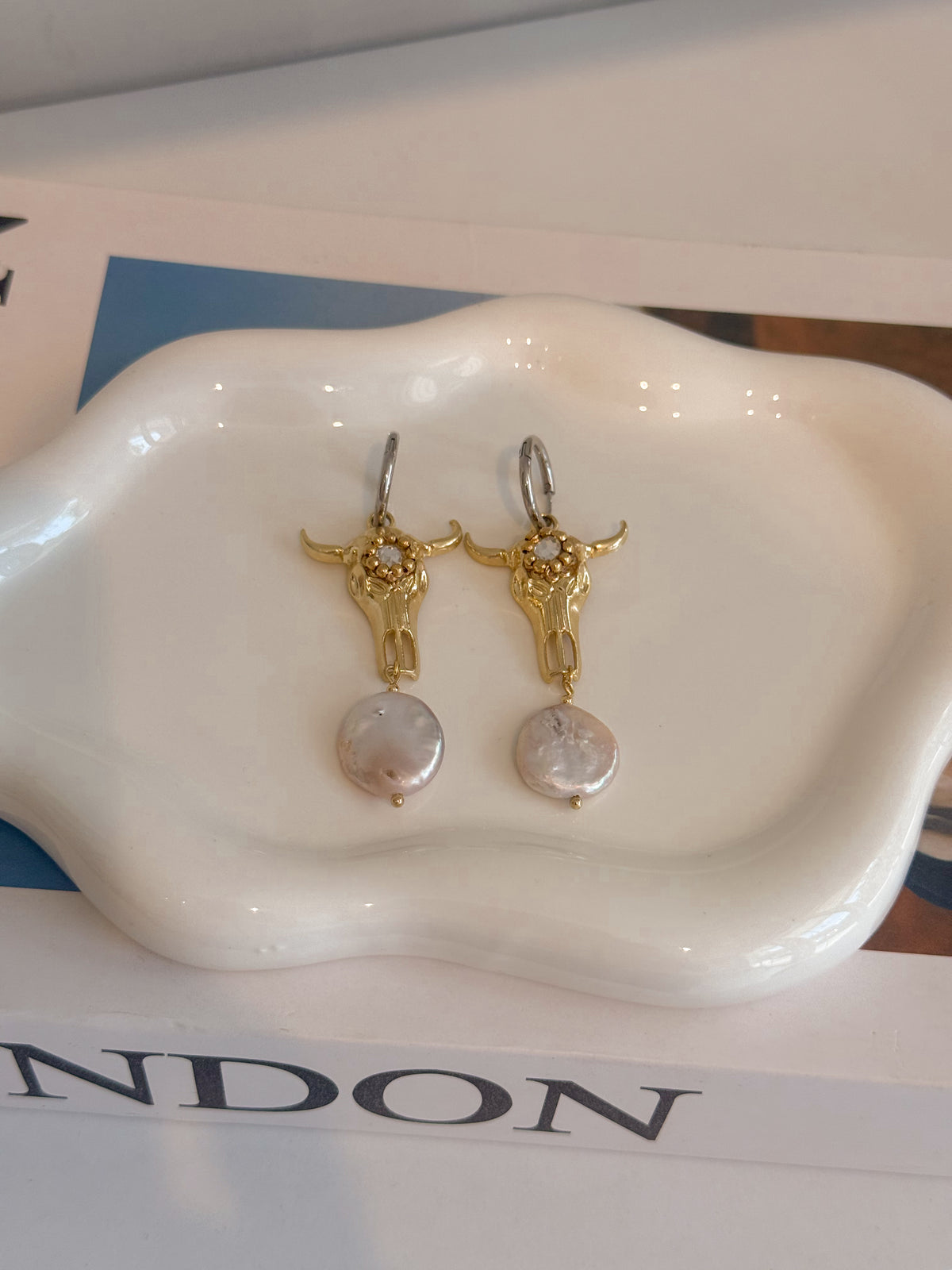 Aretes Bicolor Michelle